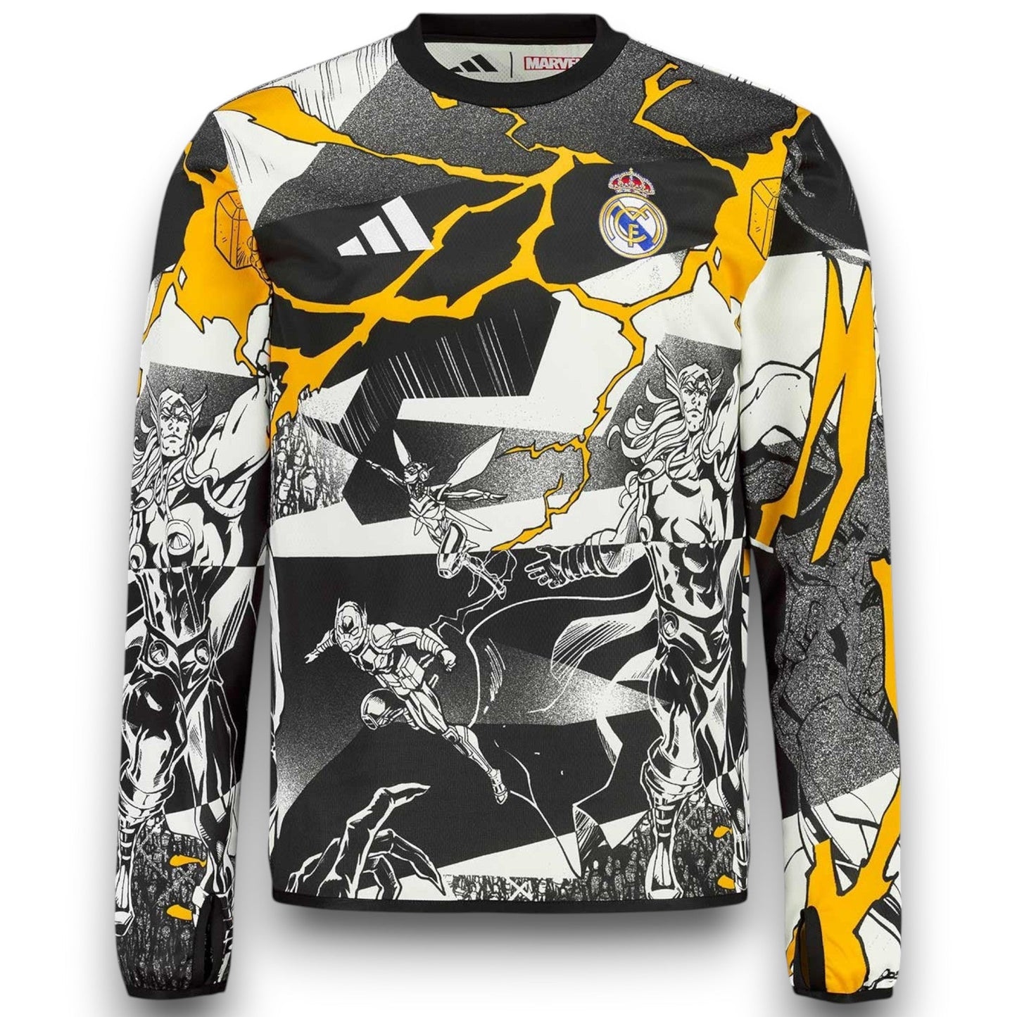 Maillot Real Madrid x Marvel 2025-2026 Manches Longues