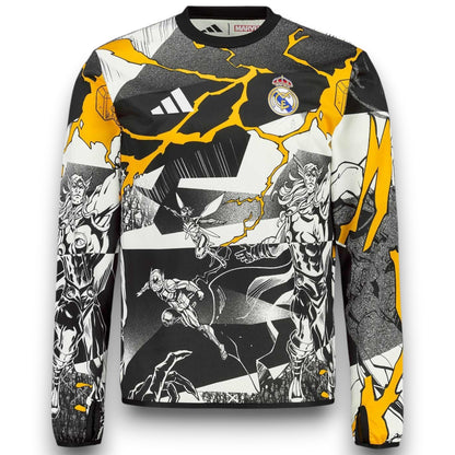 Maillot Real Madrid x Marvel 2025-2026 Manches Longues