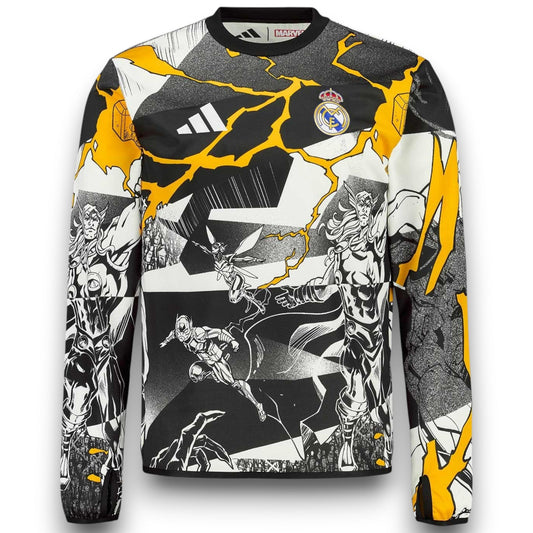 Maillot Real Madrid x Marvel 2025-2026 Manches Longues