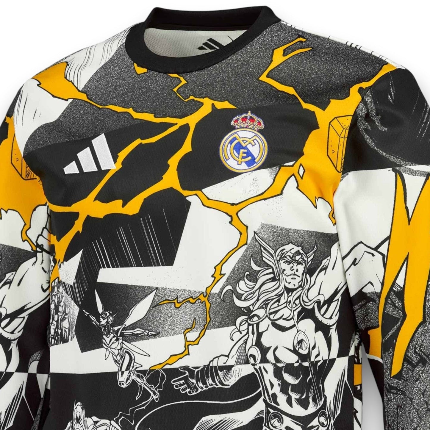 Maillot Real Madrid x Marvel 2025-2026 Manches Longues
