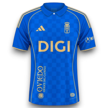 Maillot domicile Real Oviedo 2025-2026