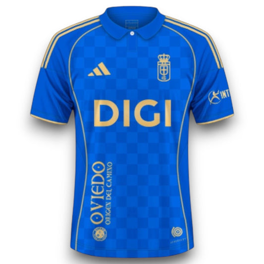 Maillot domicile Real Oviedo 2025-2026
