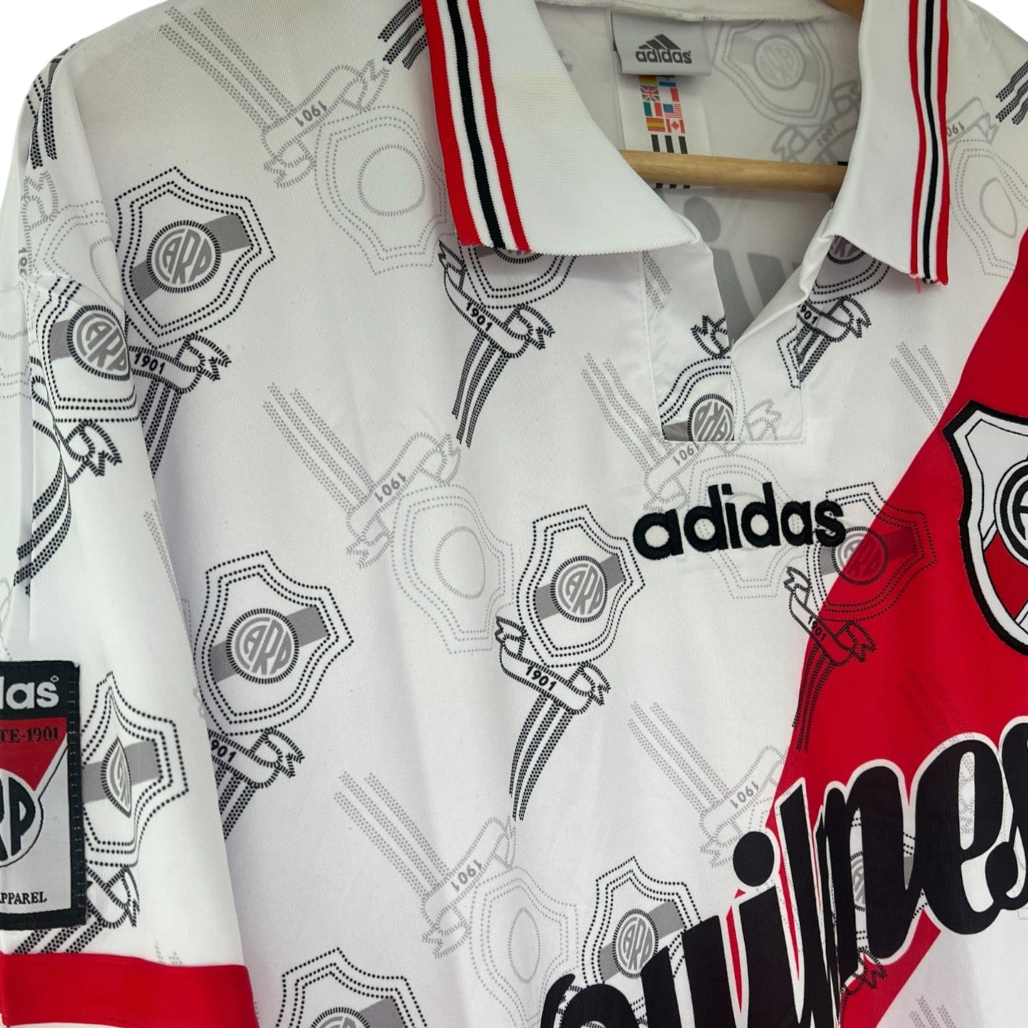 River Plate 1996-1998 Home Jersey