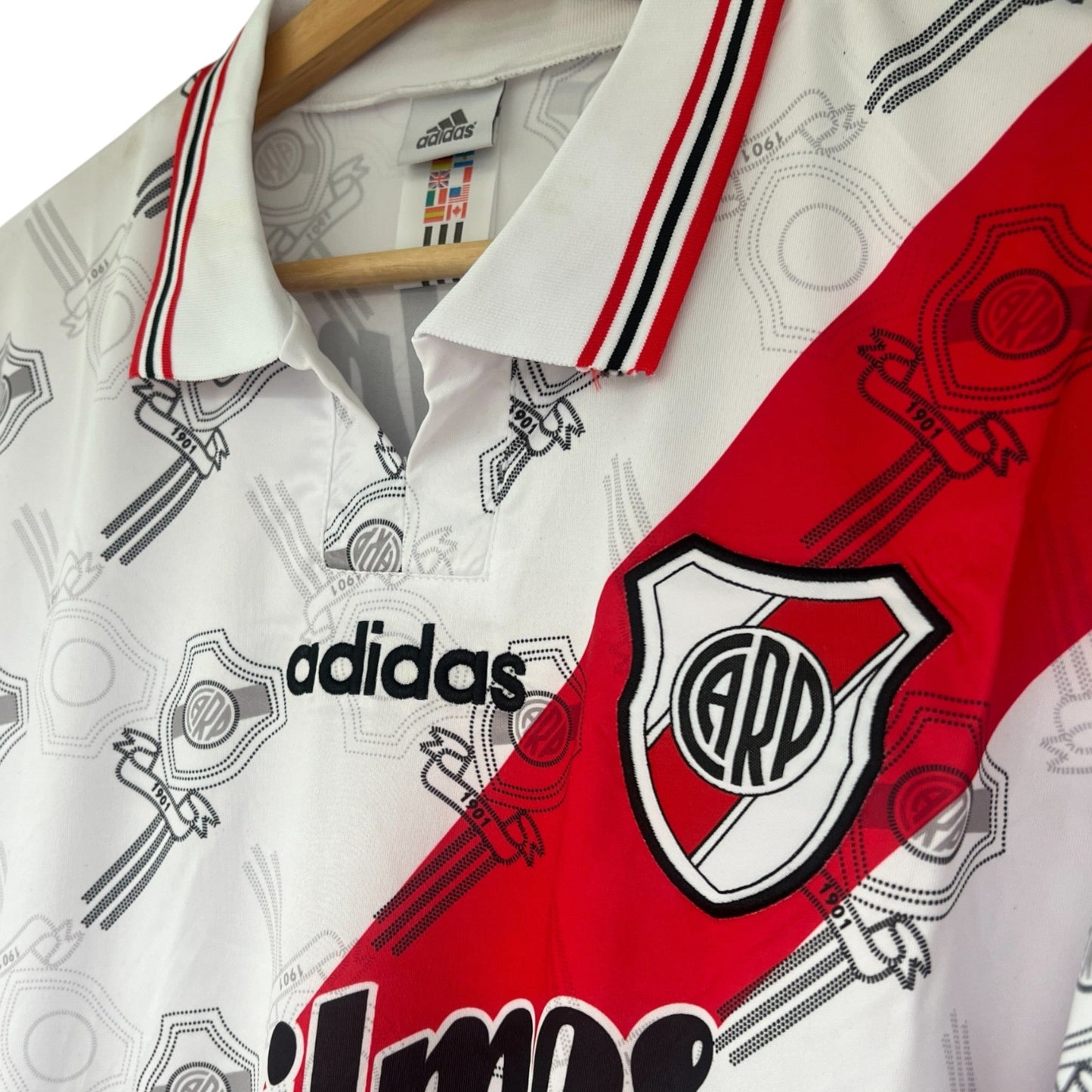 River Plate 1996-1998 Home Jersey