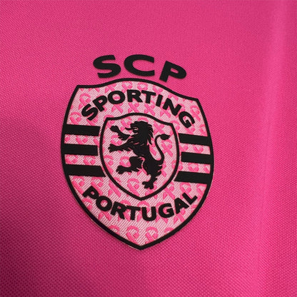 Maillot Sporting Lisbonne 2024-2025 Rose