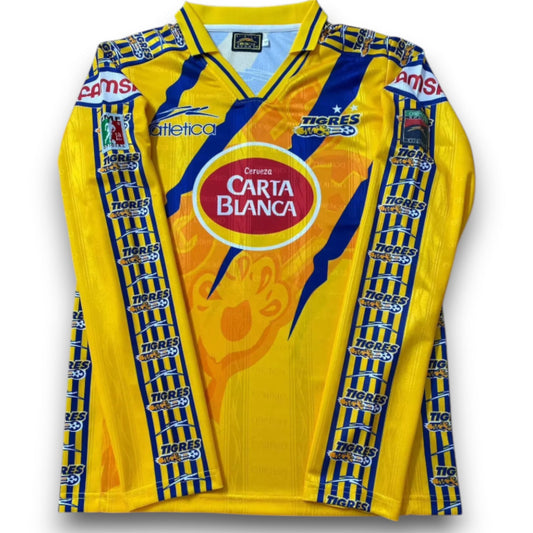 Tigres UANL 1997-1998 Home Long Sleeve Jersey