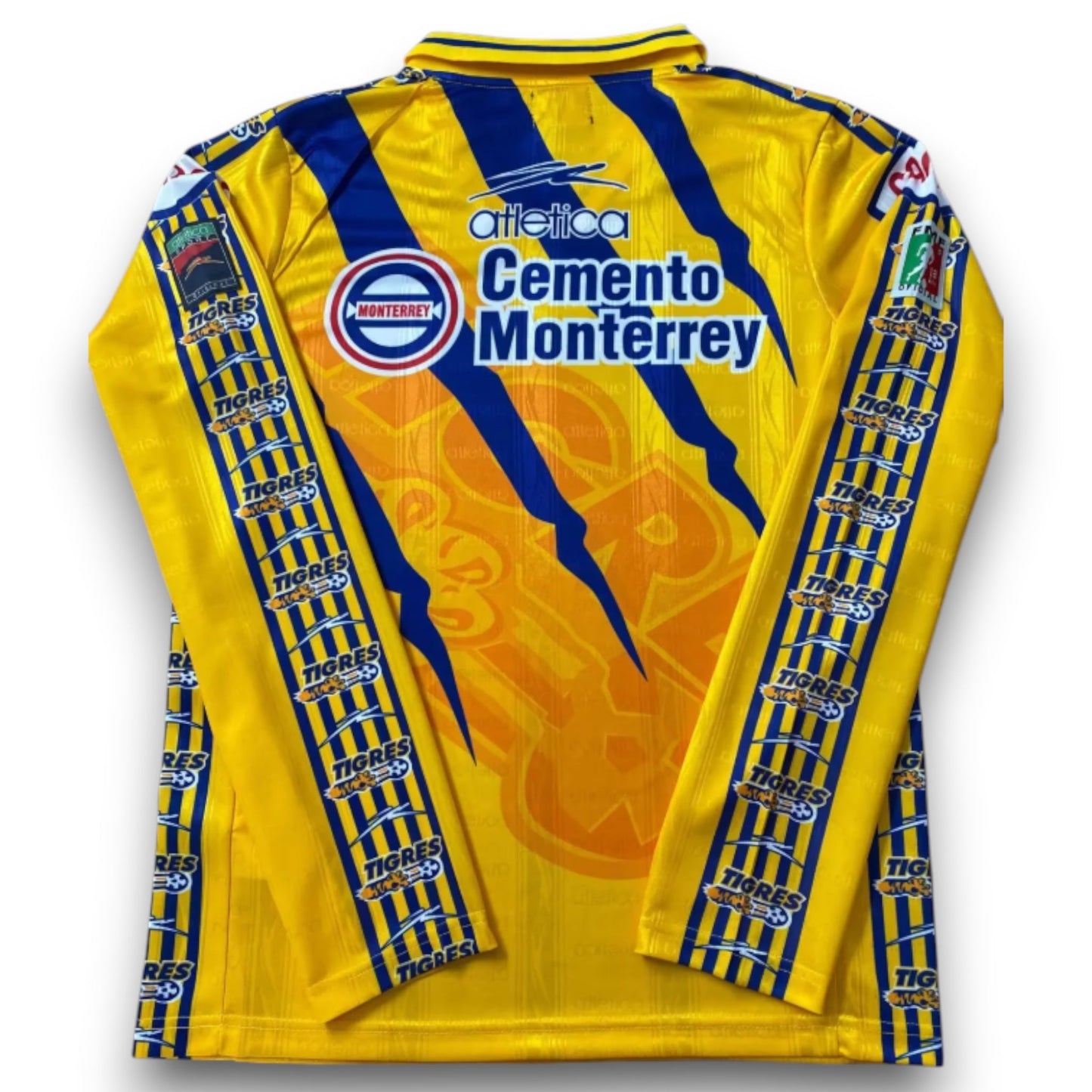 Tigres UANL 1997-1998 Home Long Sleeve Jersey