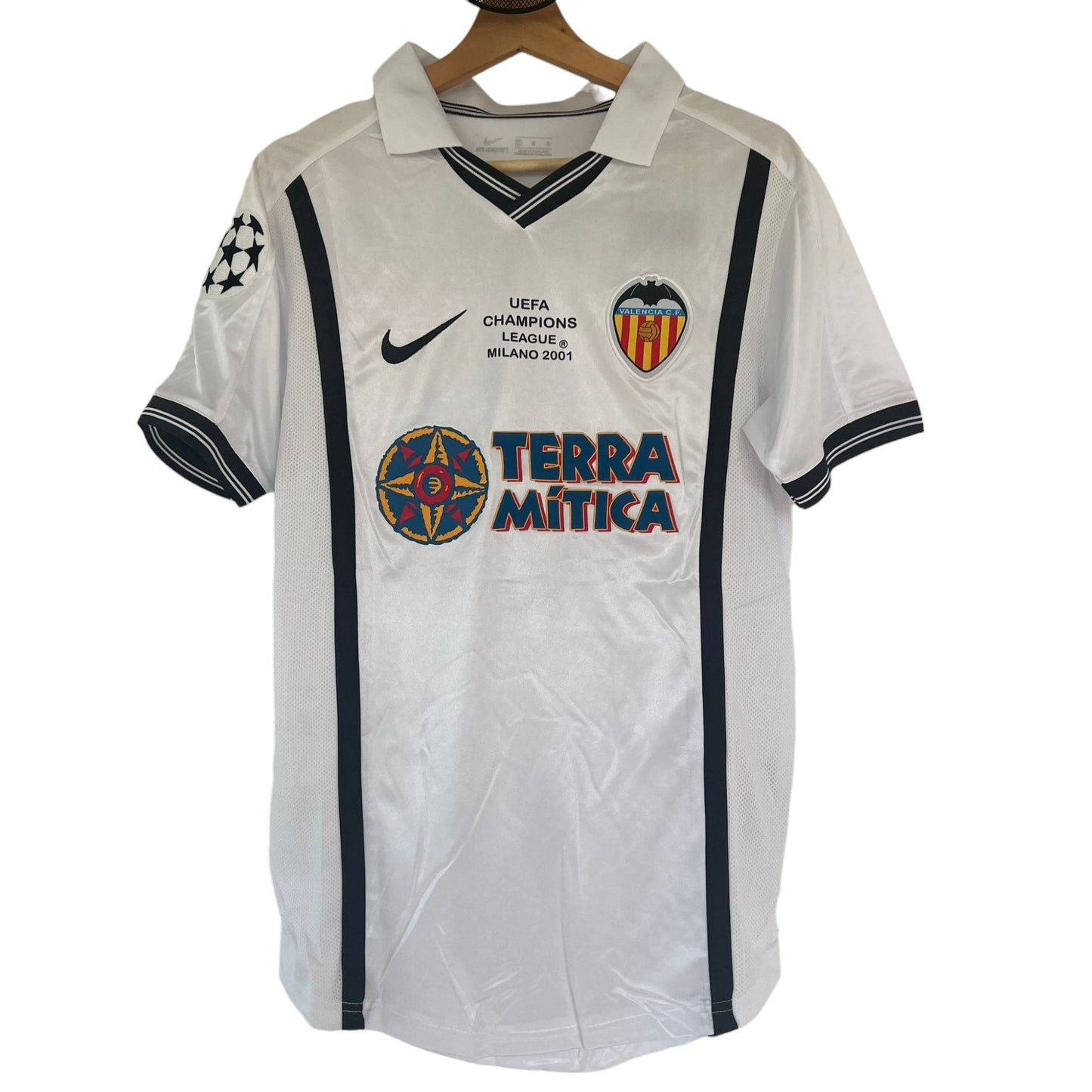 Valencia CF 2000-2001 Home Champions Final Shirt