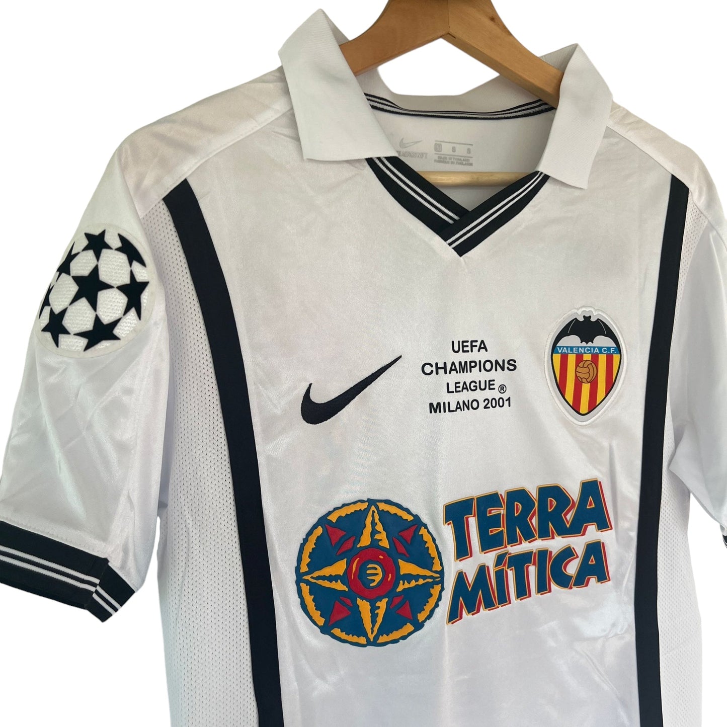 Valencia CF 2000-2001 Home Champions Final Shirt