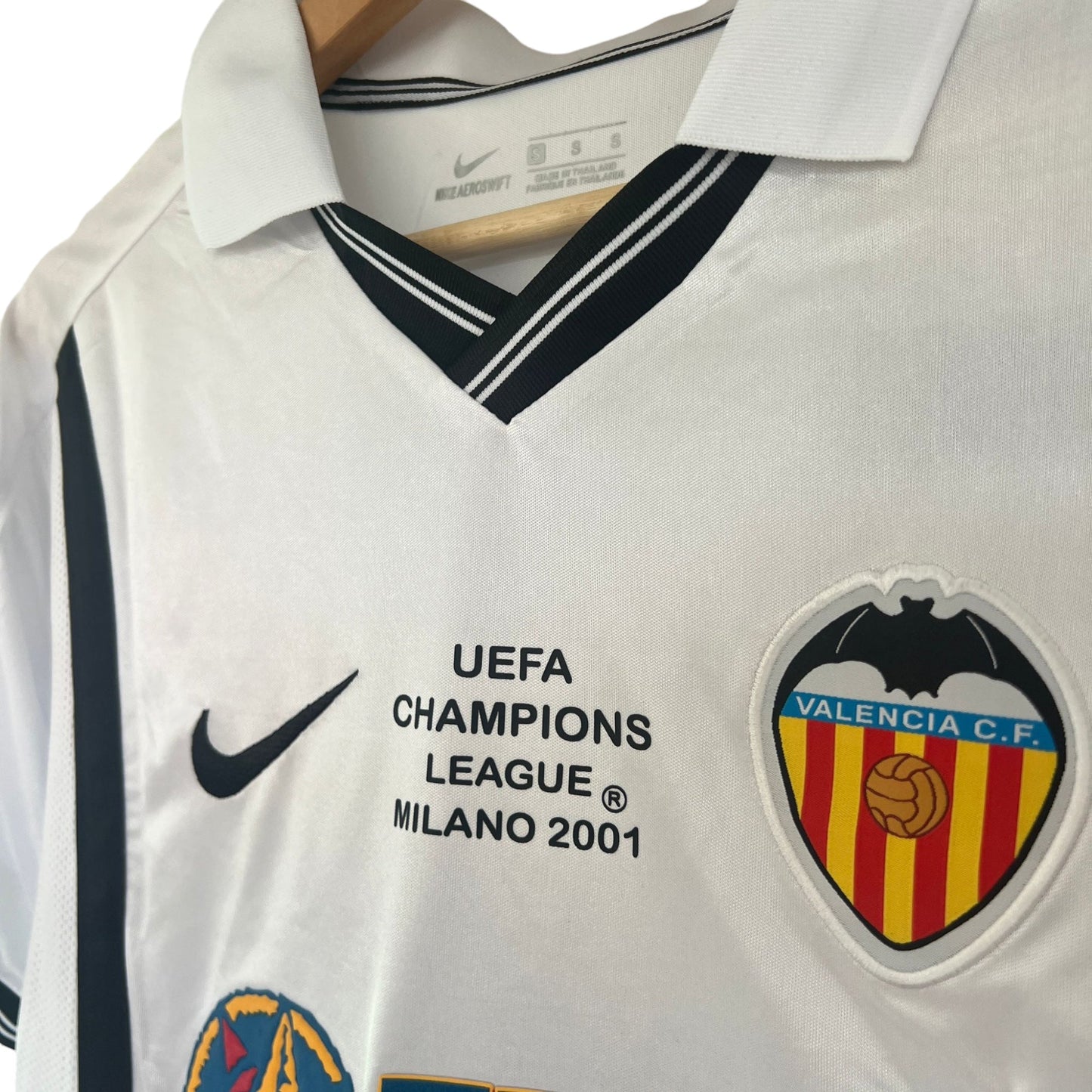 Valencia CF 2000-2001 Home Champions Final Shirt