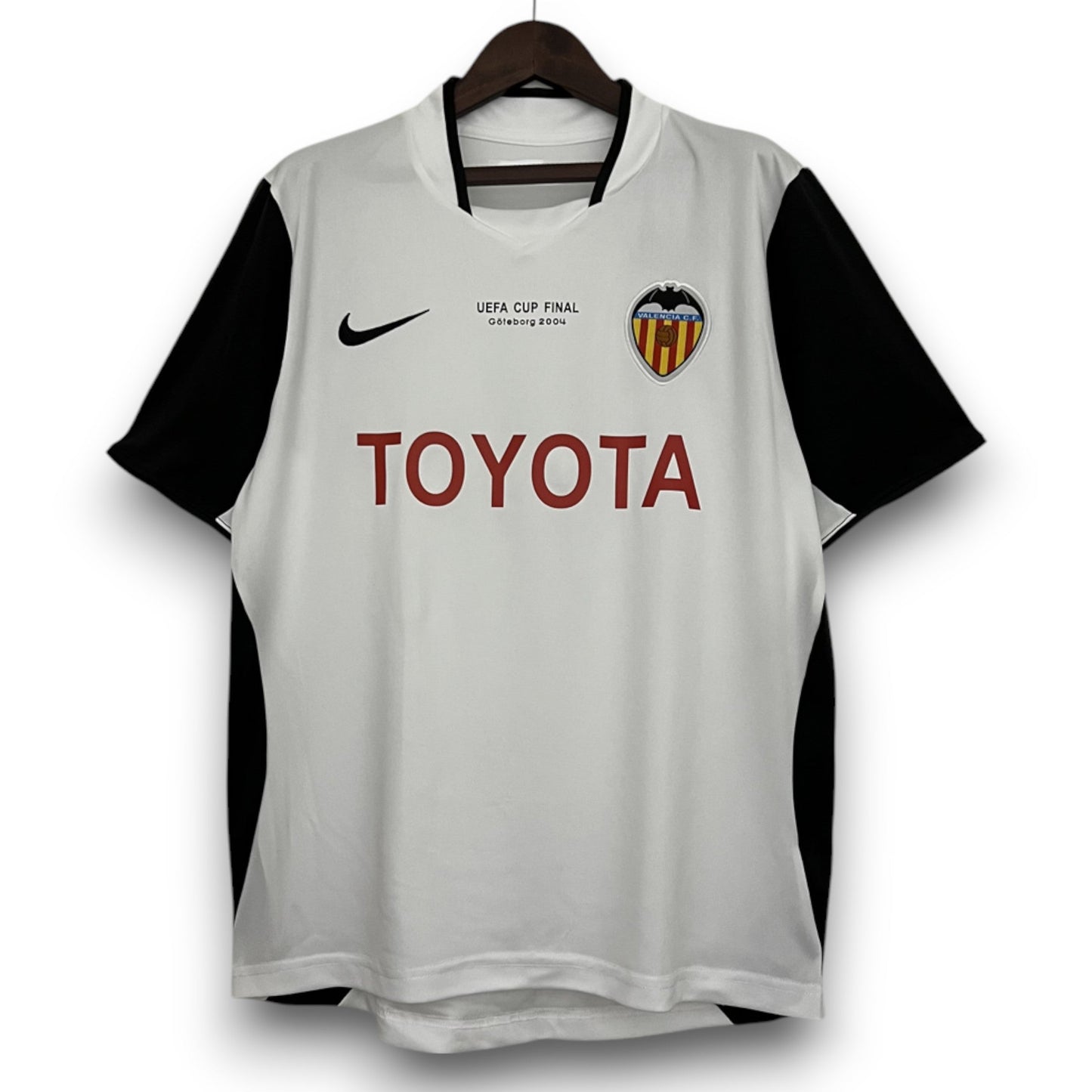 Valencia CF 2003-2004 Home UEFA Final Shirt