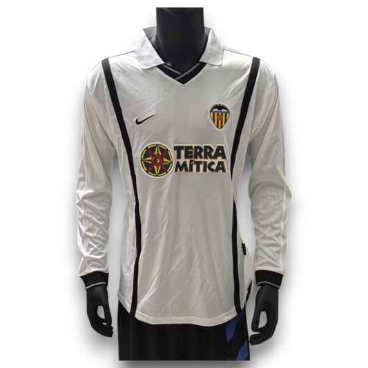 Valencia CF 2000-2001 Home Long-Sleeve Jersey