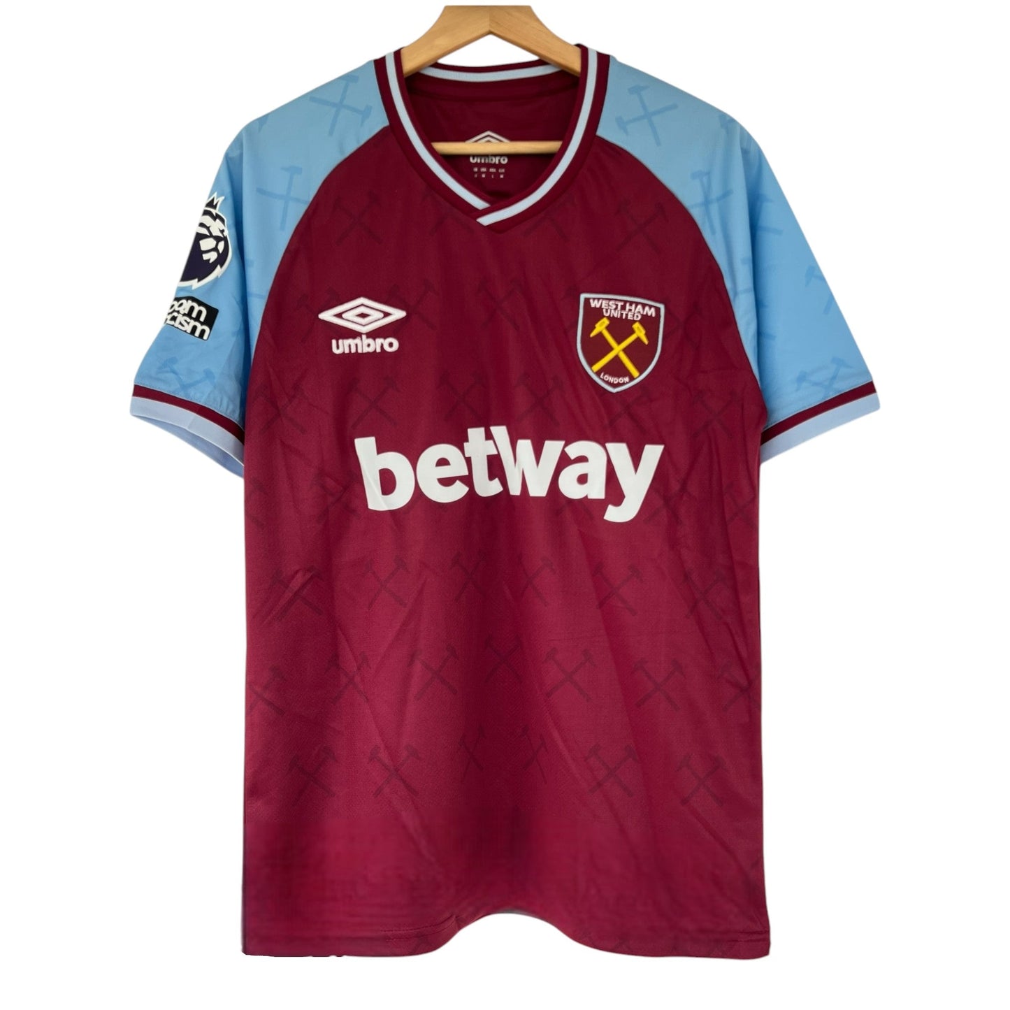 West Ham 2021-2022 Home Jersey