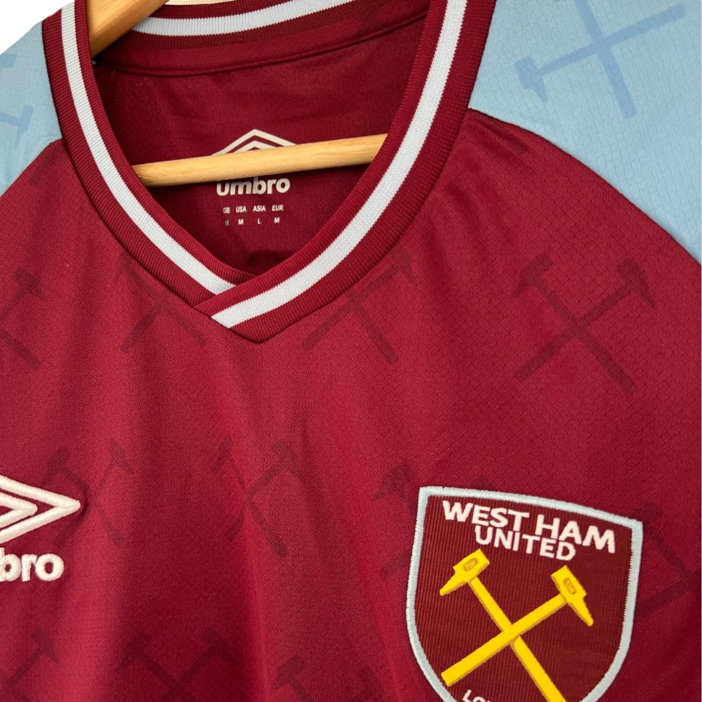 West Ham 2021-2022 Home Jersey