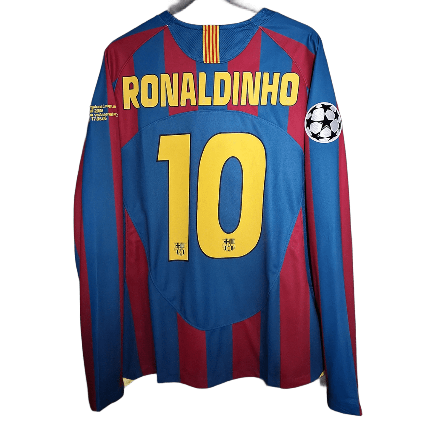 Camiseta Retro RONALDINHO 10 Barcelona 05/06