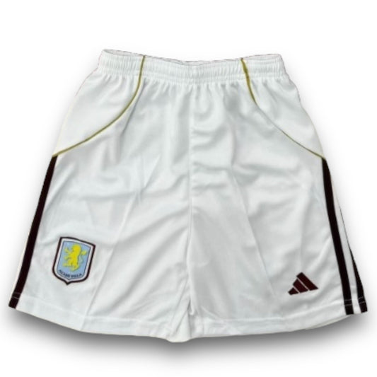 Aston Villa 2025-2026 Home Shorts
