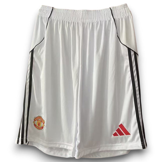 Manchester United 2025-2026 Home Shorts