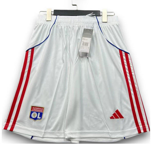 Olympique Lyonnais 2025-2026 Home Shorts