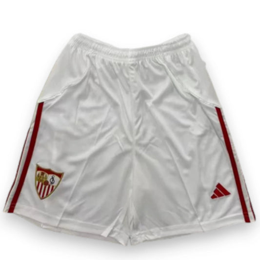 Sevilla 2025-2026 Home Shorts