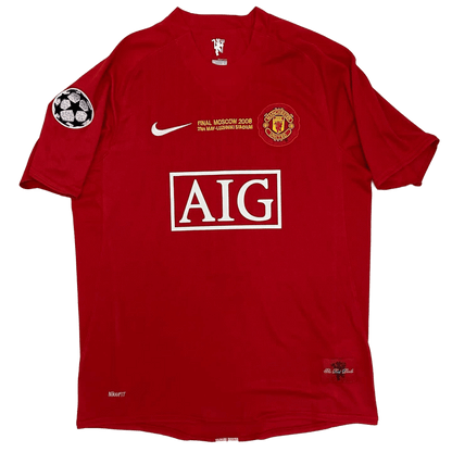 Manchester United Retro Shirt 07-08 Home Final Champions League