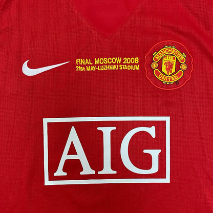 Manchester United Retro Shirt 07-08 Home Final Champions League