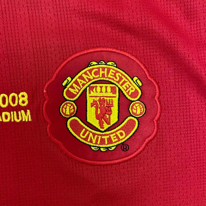 Maillot rétro Manchester United 07-08 Finale Domicile Ligue des Champions