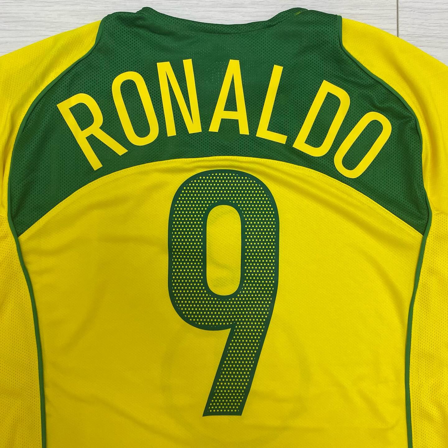 Brasil 2004 Maillot rétro domicile