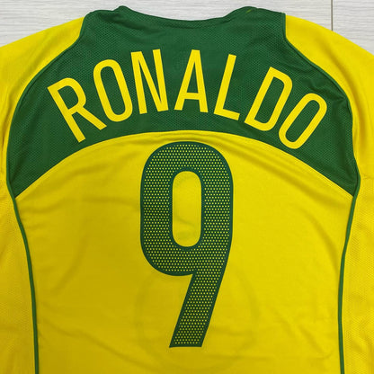 Brazil 2004 Home Retro Shirt