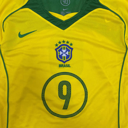 Brazil 2004 Home Retro Shirt