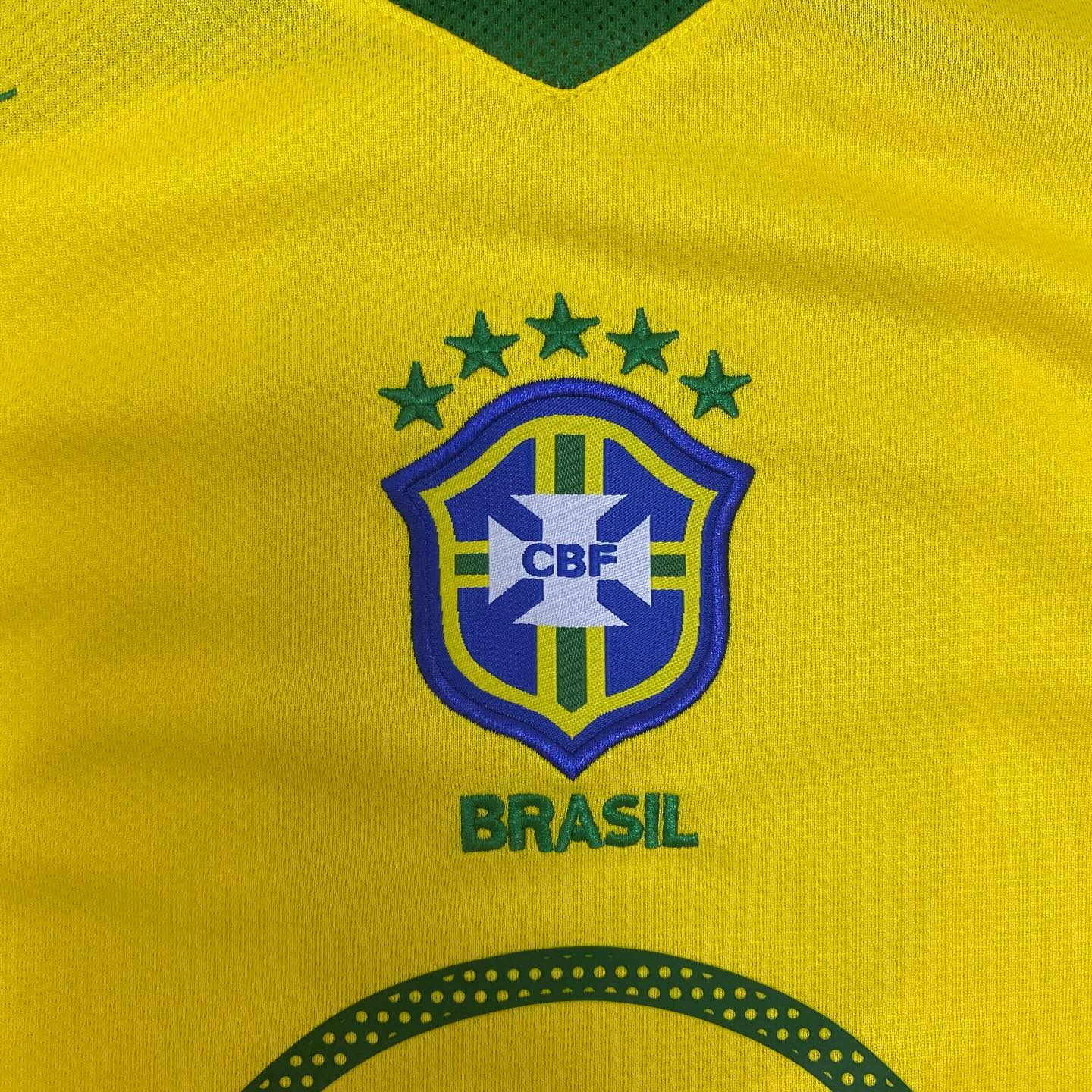 Brasil 2004 Maillot rétro domicile