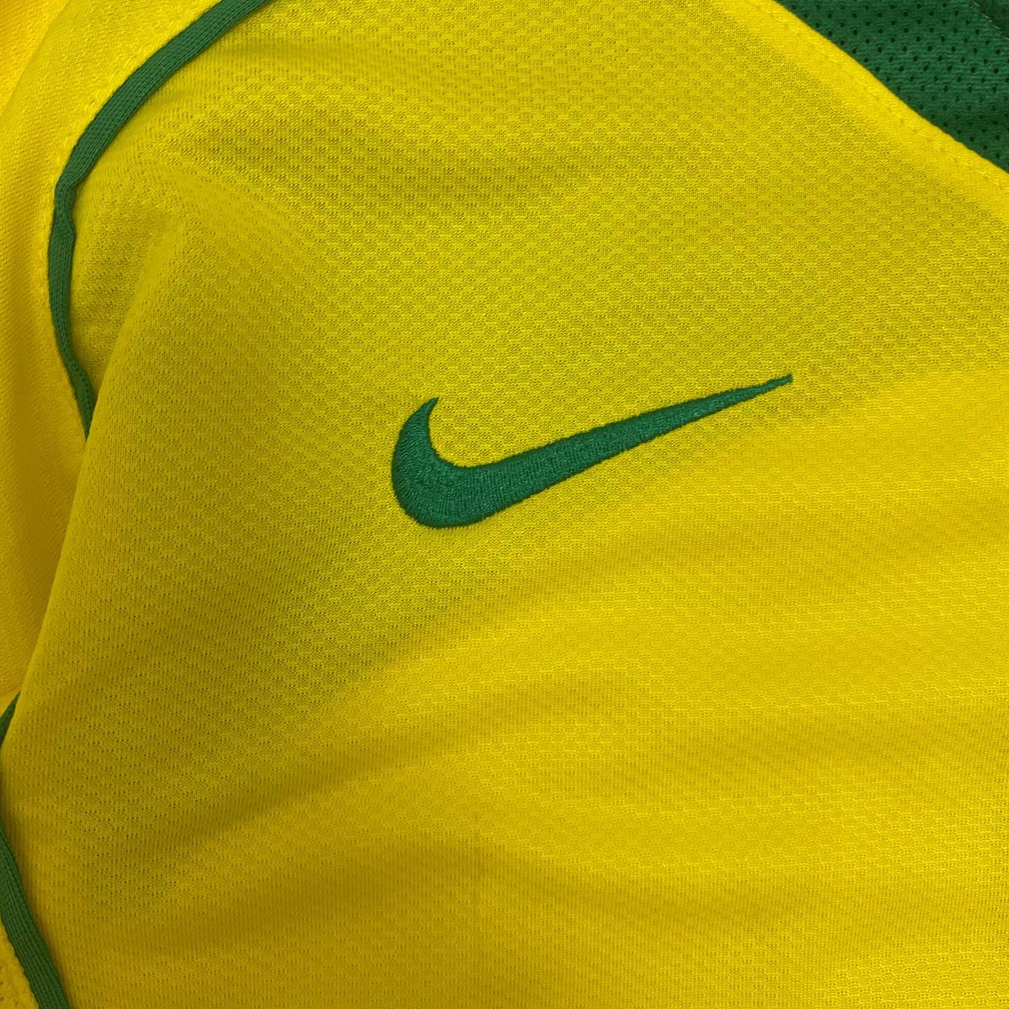 Brazil 2004 Home Retro Shirt