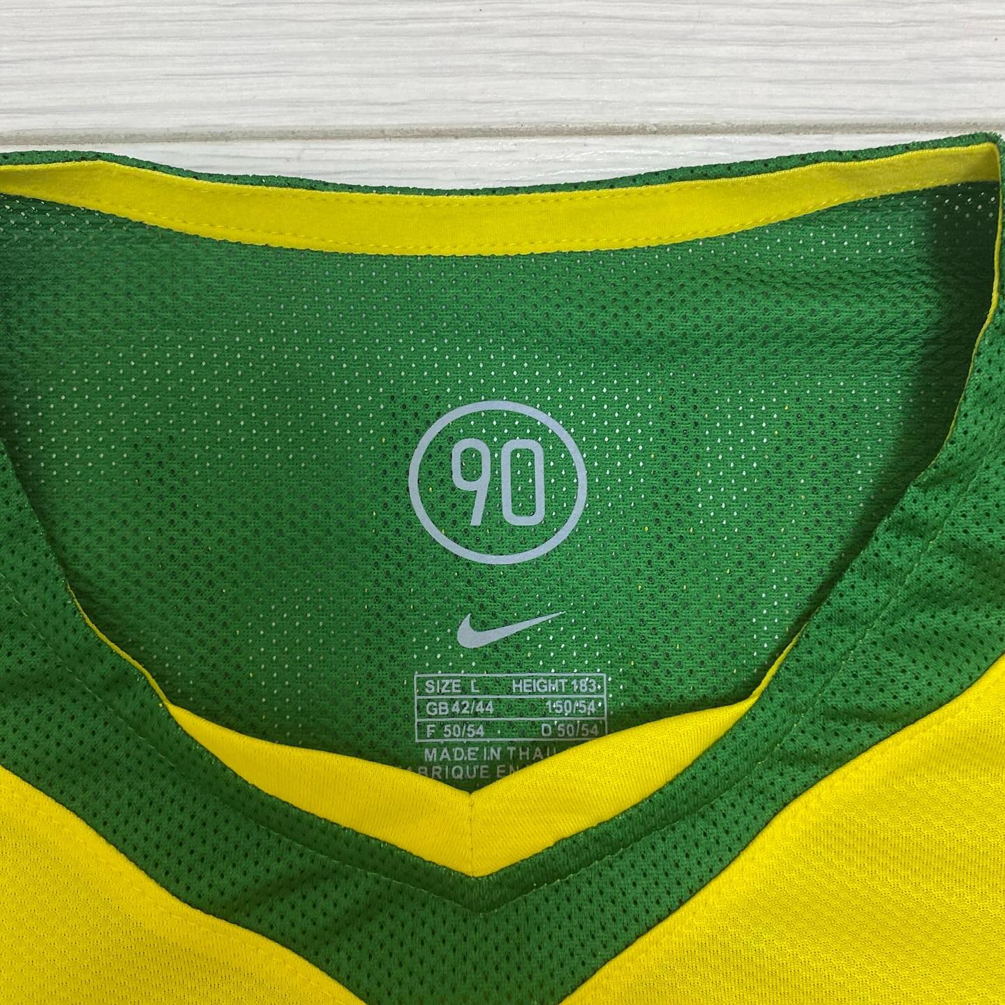 Brazil 2004 Home Retro Shirt