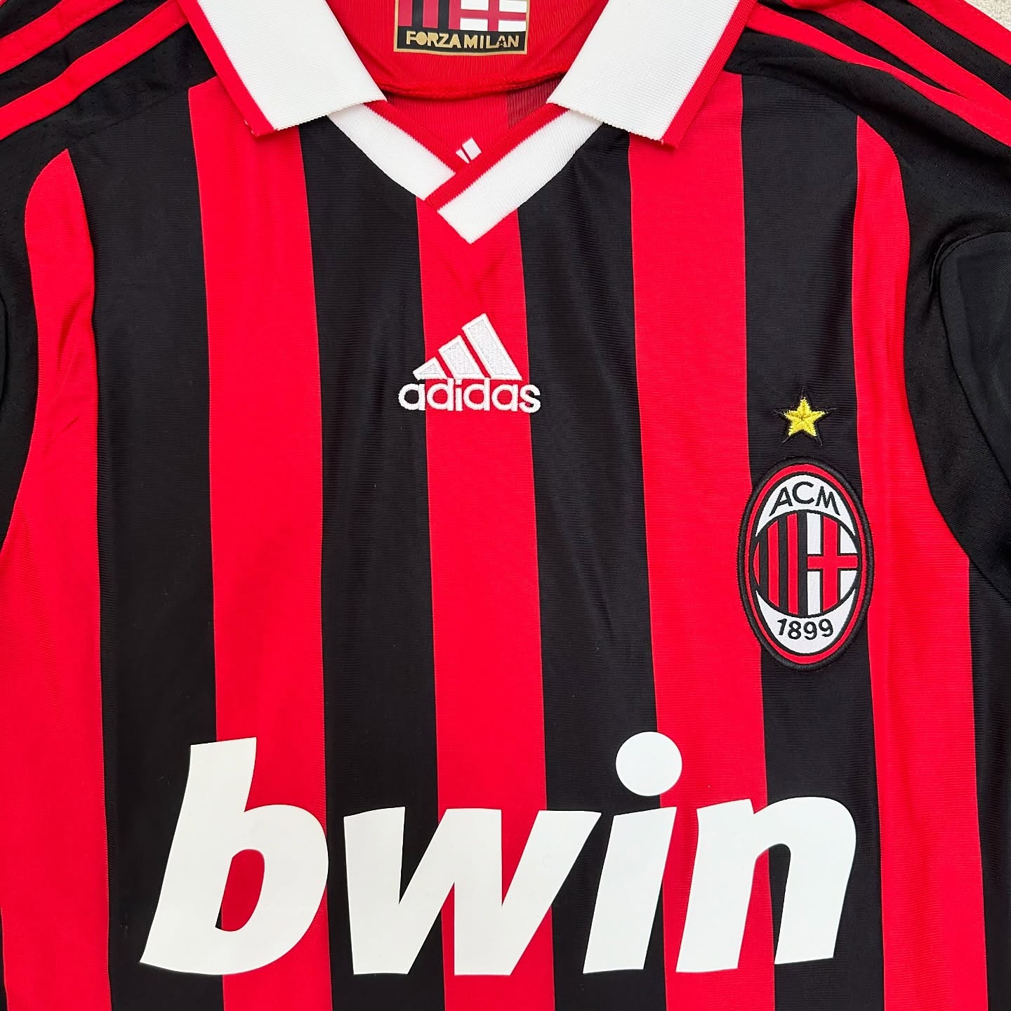 AC MILAN 09/10 Home Retro Shirt 